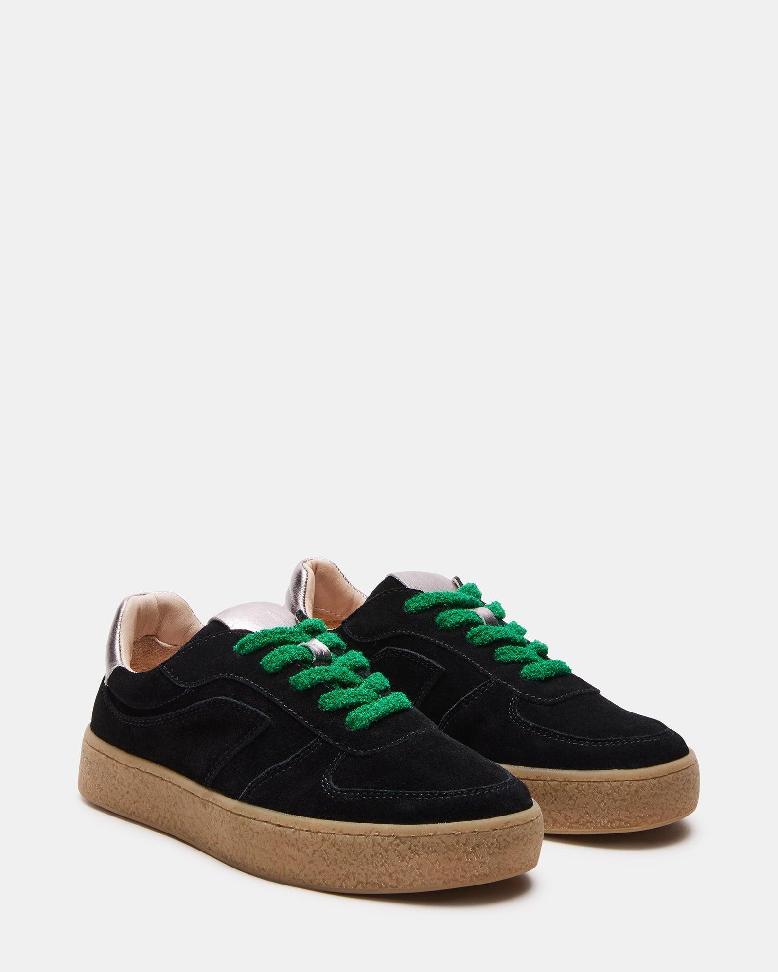 BRAYAN BLACK SUEDE Female Product Image