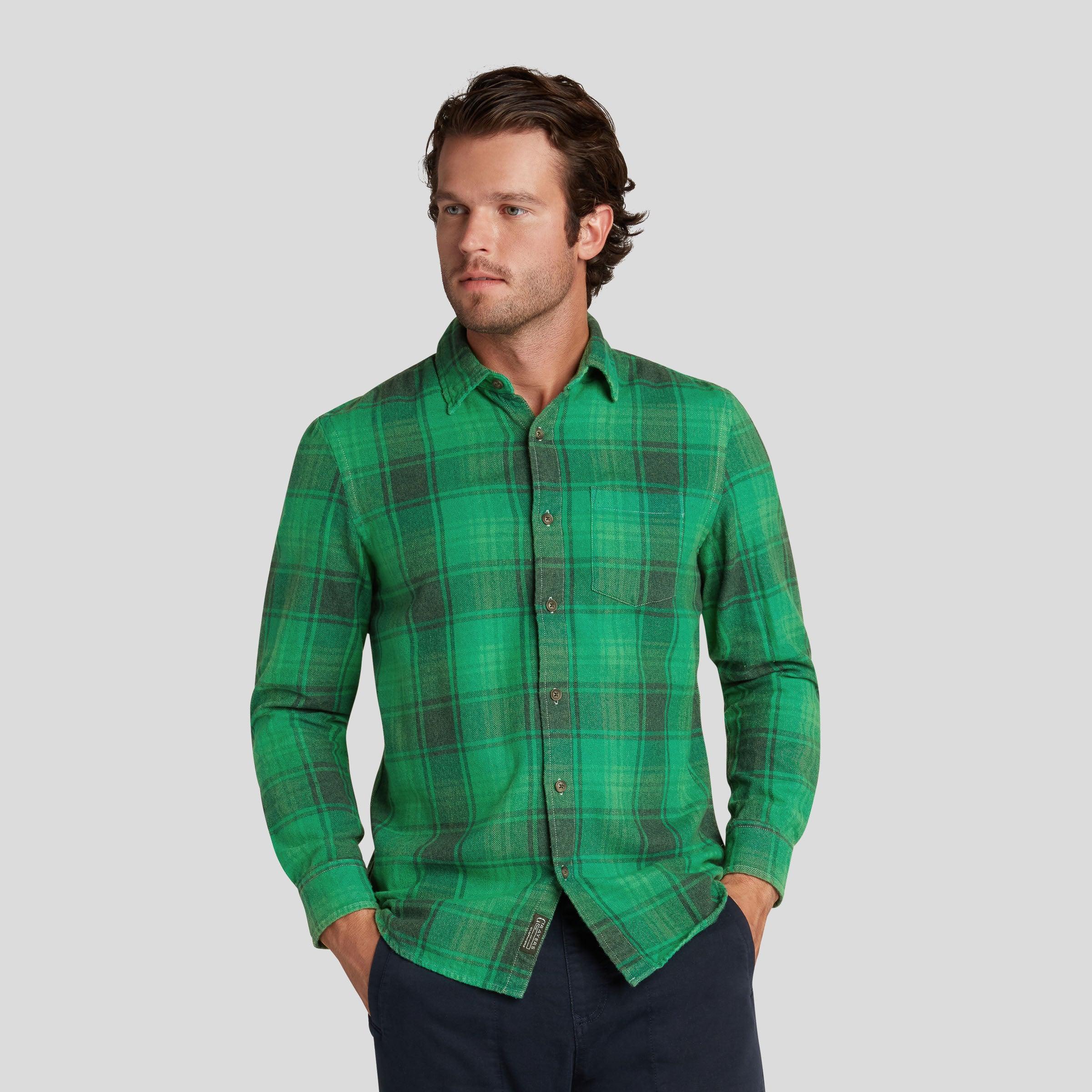 Pembroke Jaspe Flannel - Jelly Bean Plaid (Final Sale) Product Image
