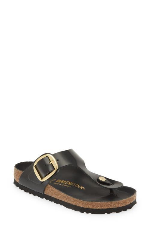 Womens Gizeh Big Buckle High Shine Sandals Product Image