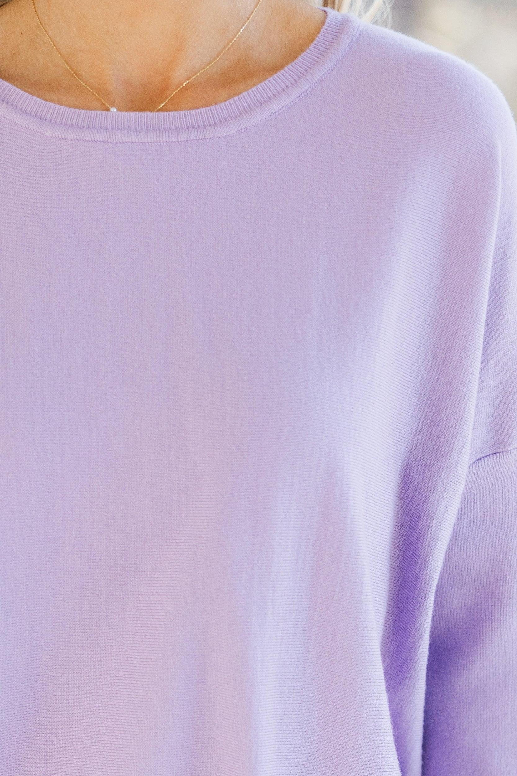 Loving My Life Lavender Purple Pocket Tunic Female Product Image