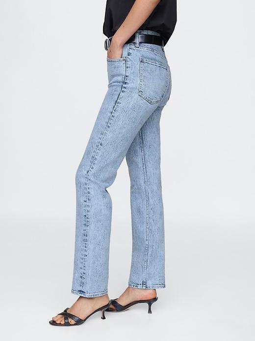High Rise ’90s Straight Jeans Product Image