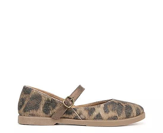 Blowfish Malibu Empower Women's Mary Jane Flats, Size: 8.5, Leopard Fabric Product Image