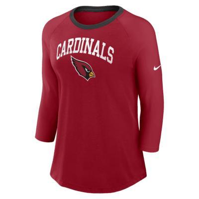 Arizona Cardinals Nike Women's NFL 3/4-Sleeve T-Shirt Product Image