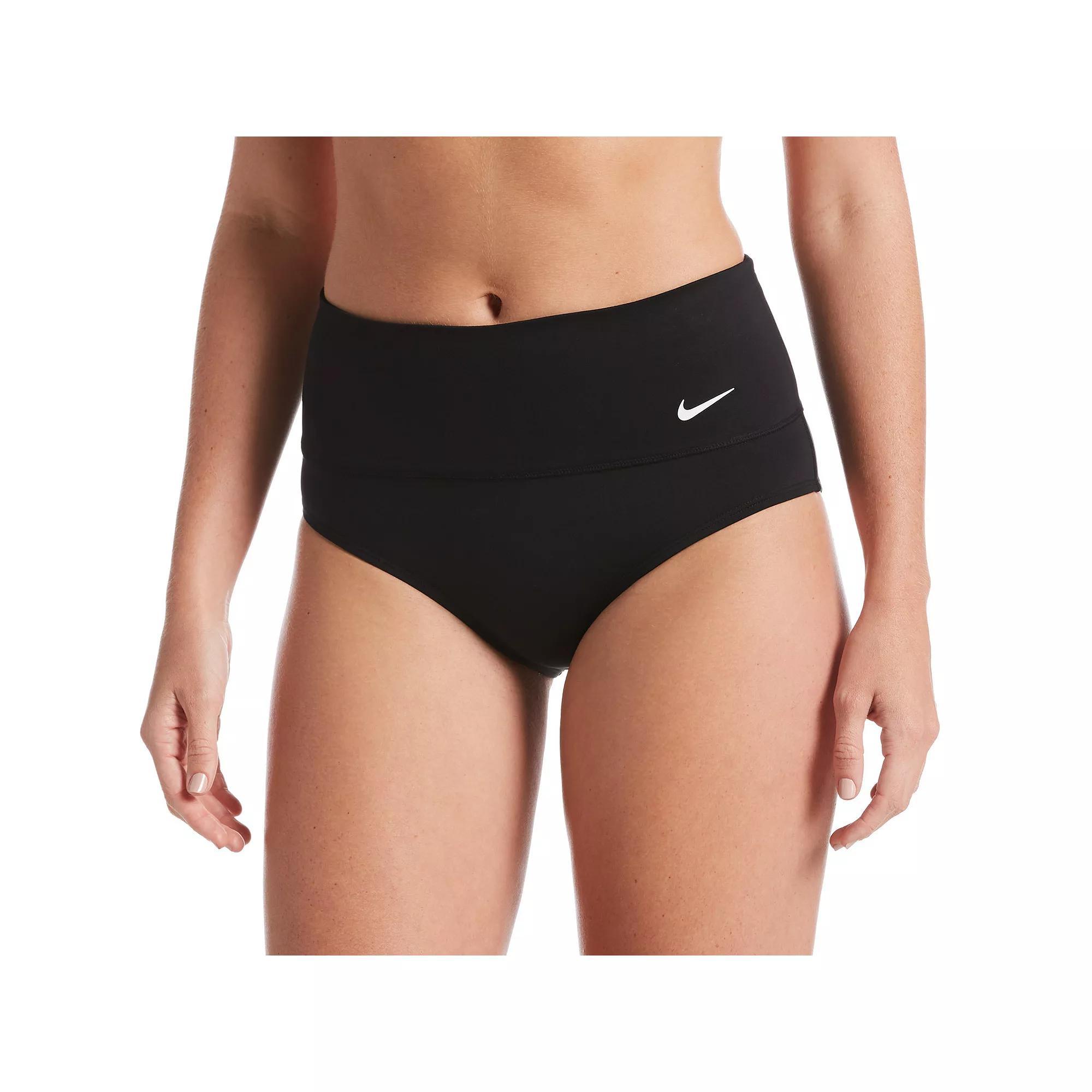 Womens Nike Essential High-Waist Swim Bottoms Product Image