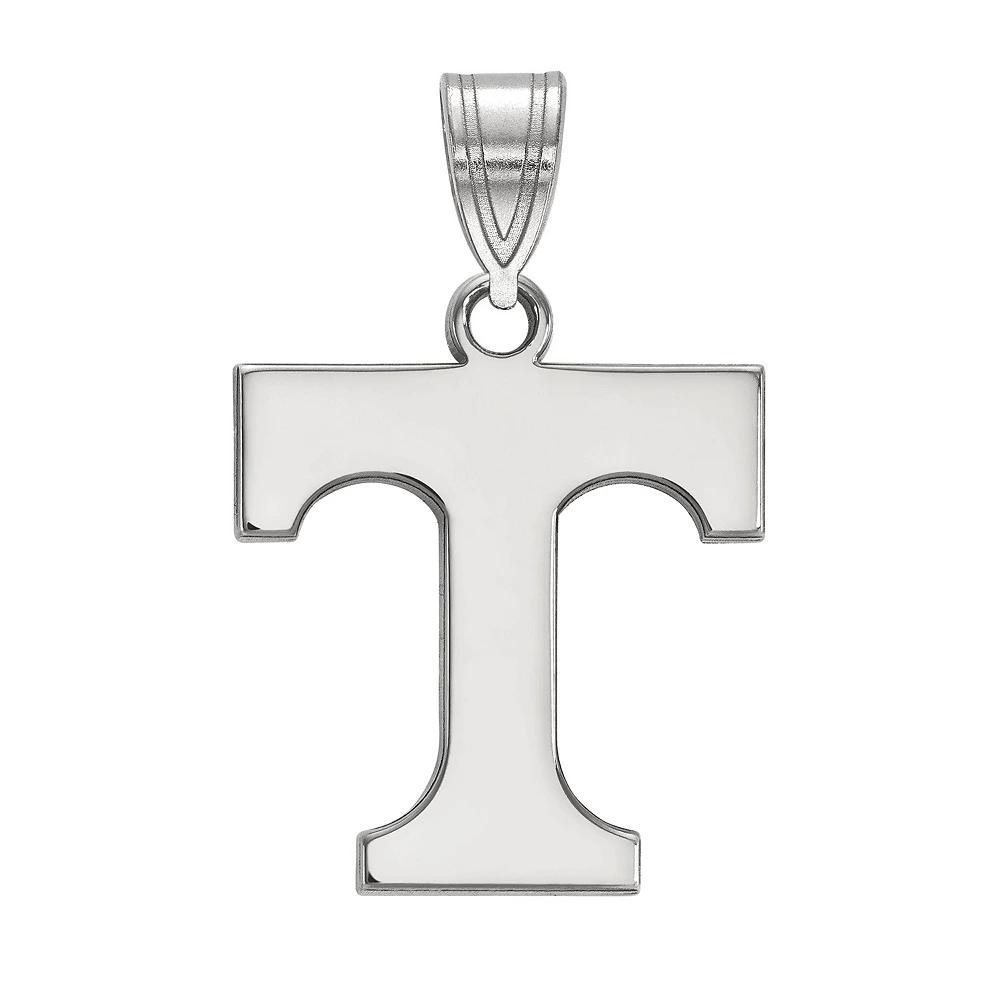 LogoArt Tennessee Volunteers Sterling Silver Rhodium Plated Medium Pendant, Women's, Size: 22 mm Product Image