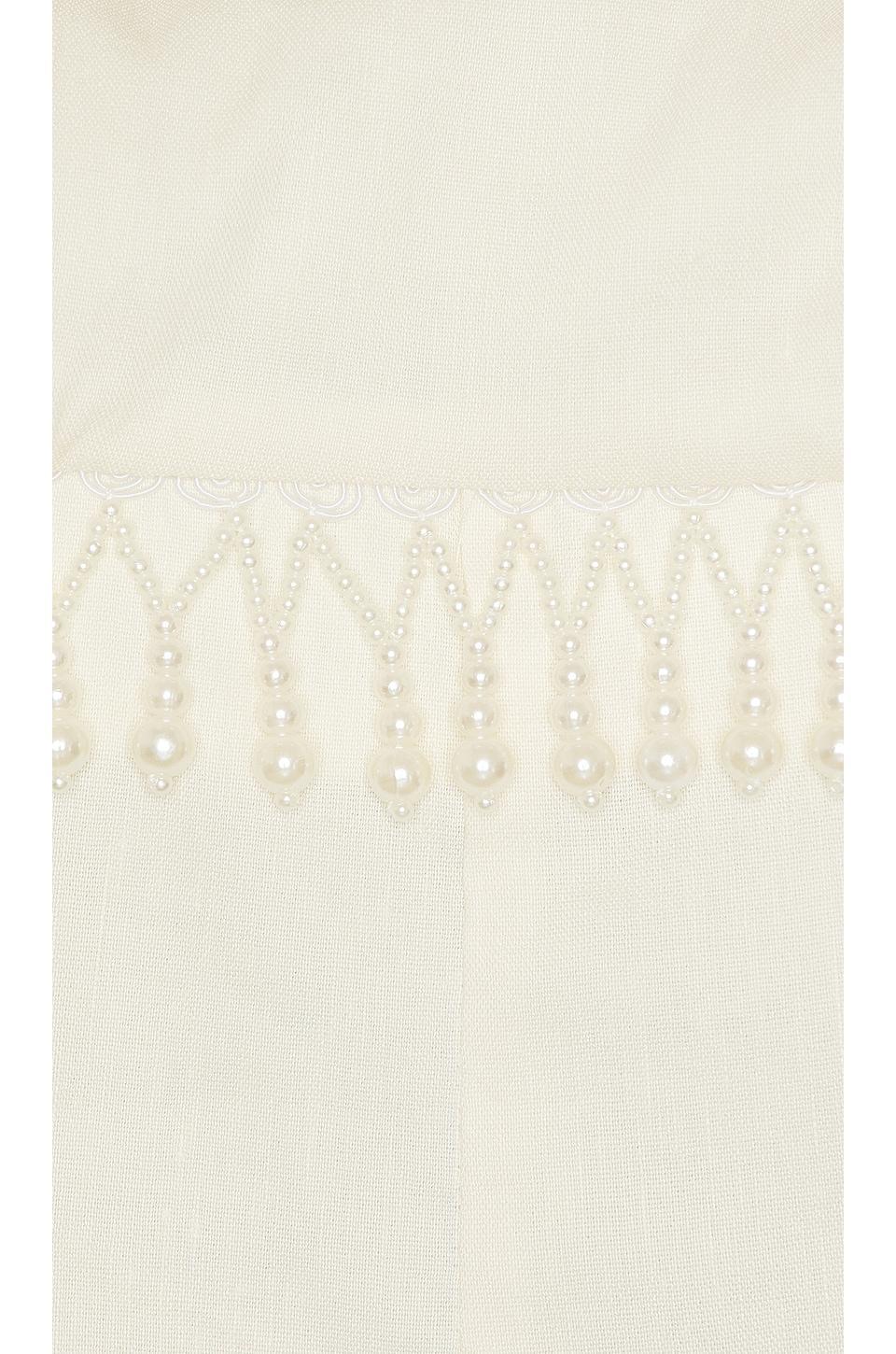 Perla Fringe Trim Mini Dress Product Image
