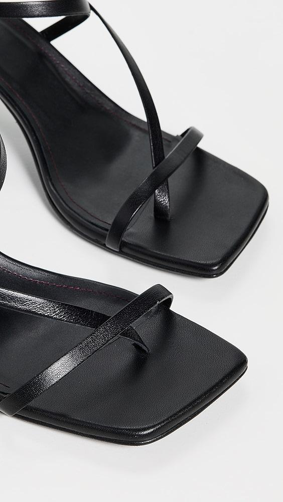 ALOHAS Magali Black Leather Sandals | Shopbop Product Image