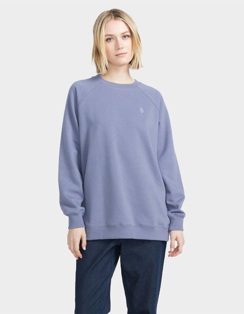VOLCOM Stone Magic Womens Oversized Crewneck Sweatshirt Product Image