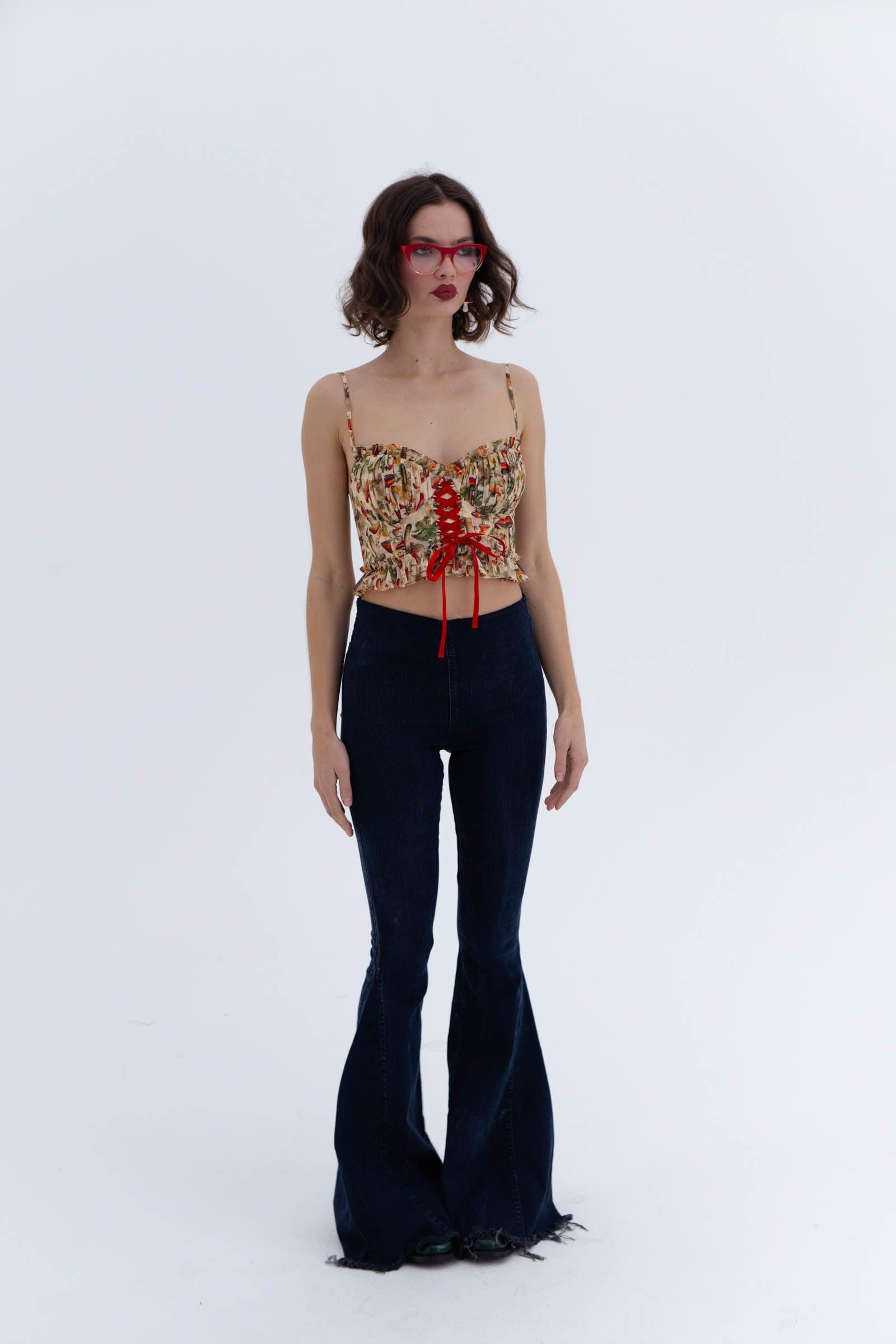 Eat Me Cropped Blazer Product Image