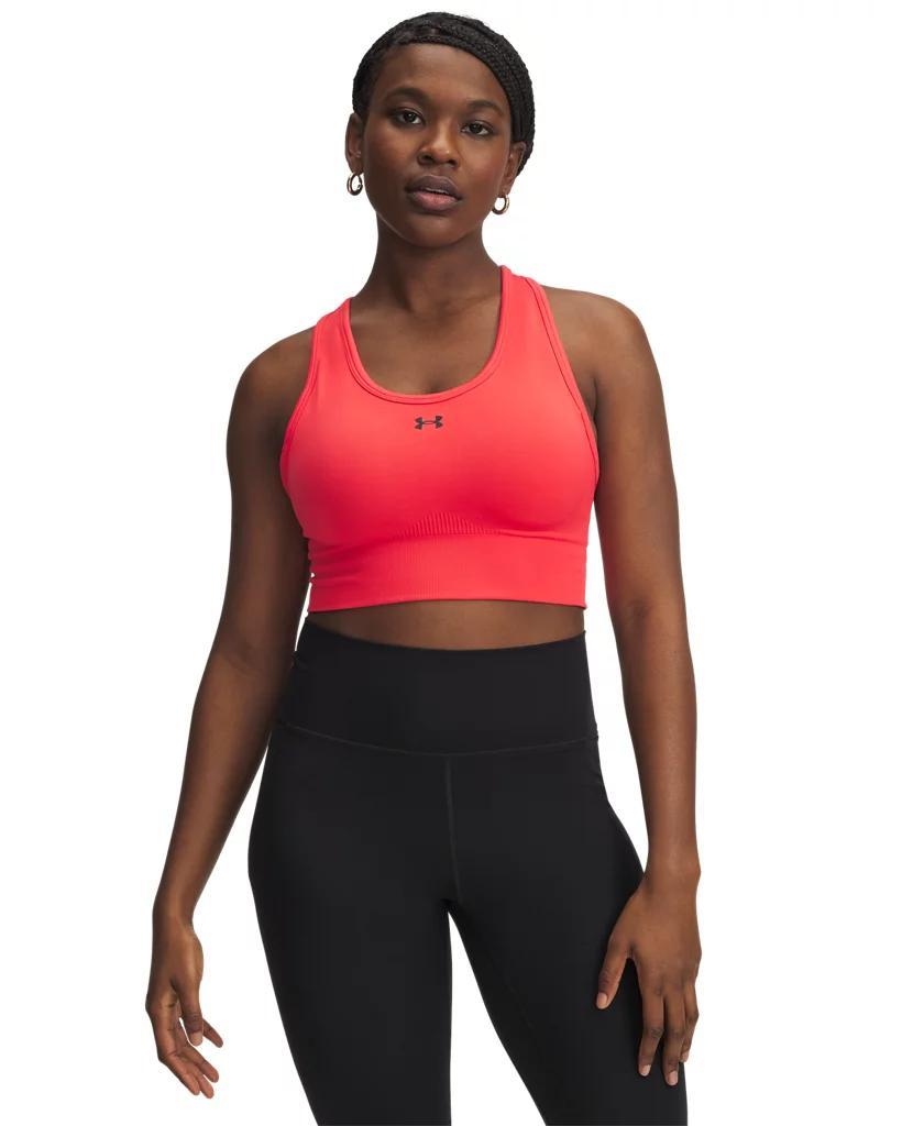 UA Vanish Seamless Womens Mid Sports Bra Product Image