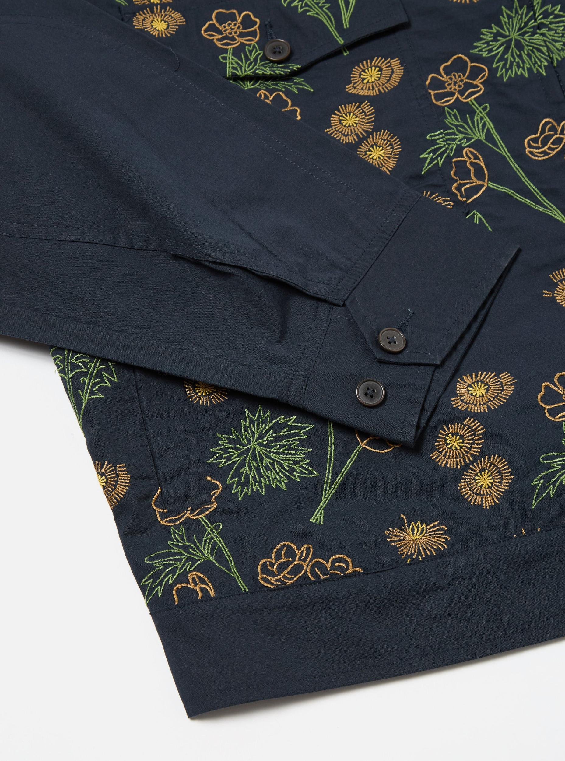 Flower Mountain x Universal Works Navy Broadcloth E130 Jacket Product Image