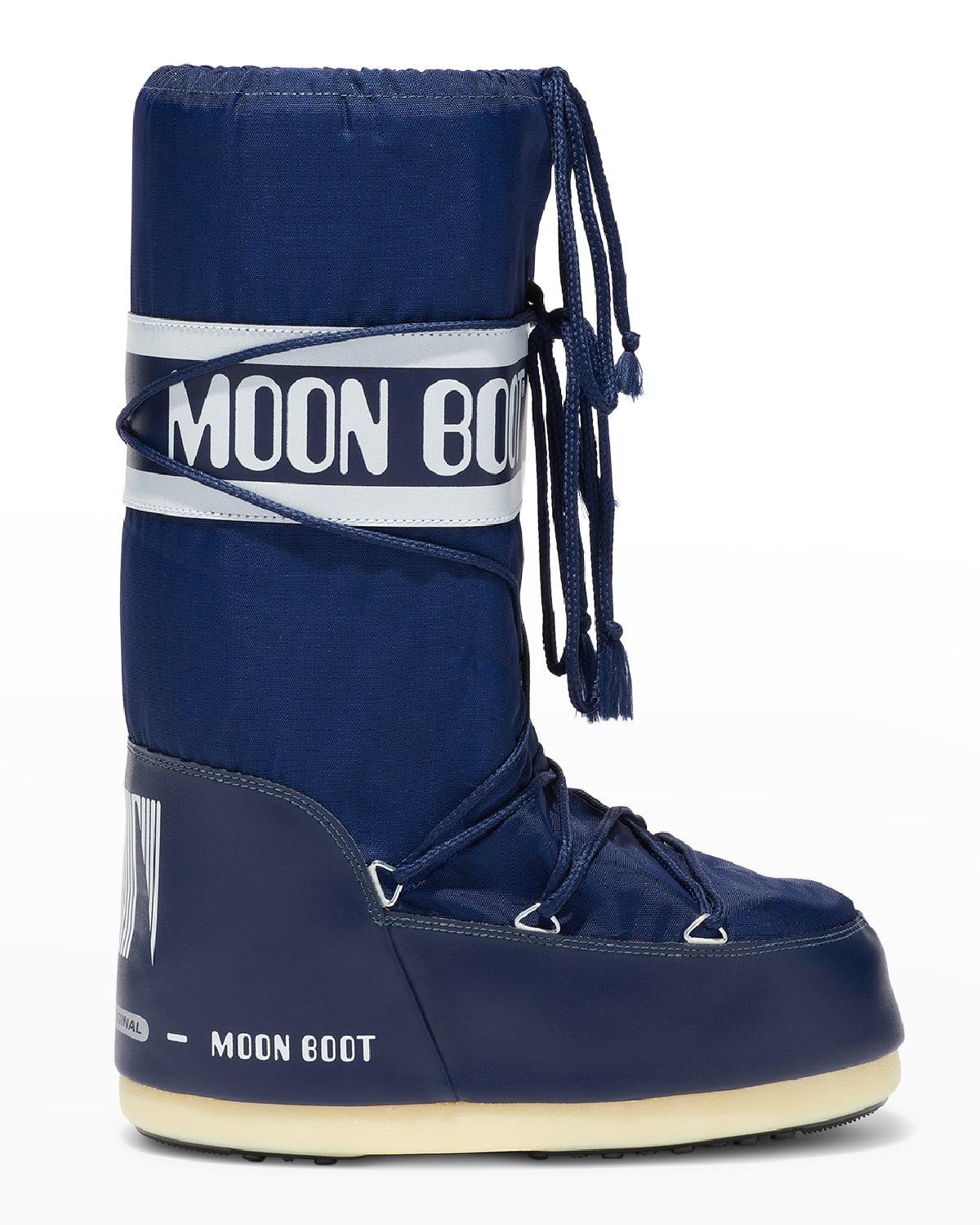 Nylon Lace-Up Snow Boots Product Image