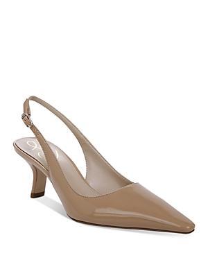 Womens Bianka Leather Slingback Pumps Product Image