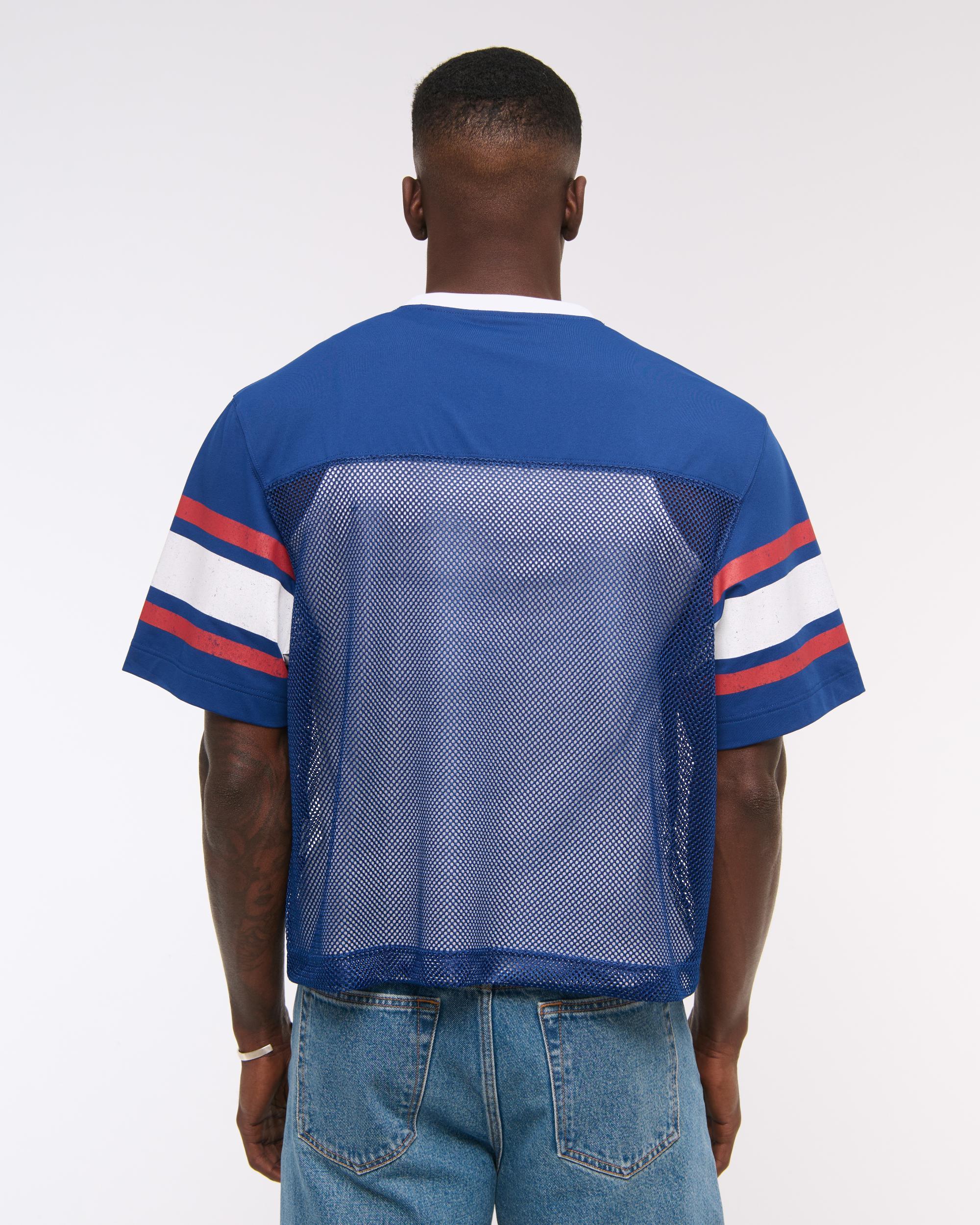 Pabst Blue Ribbon Cropped Football Jersey Product Image