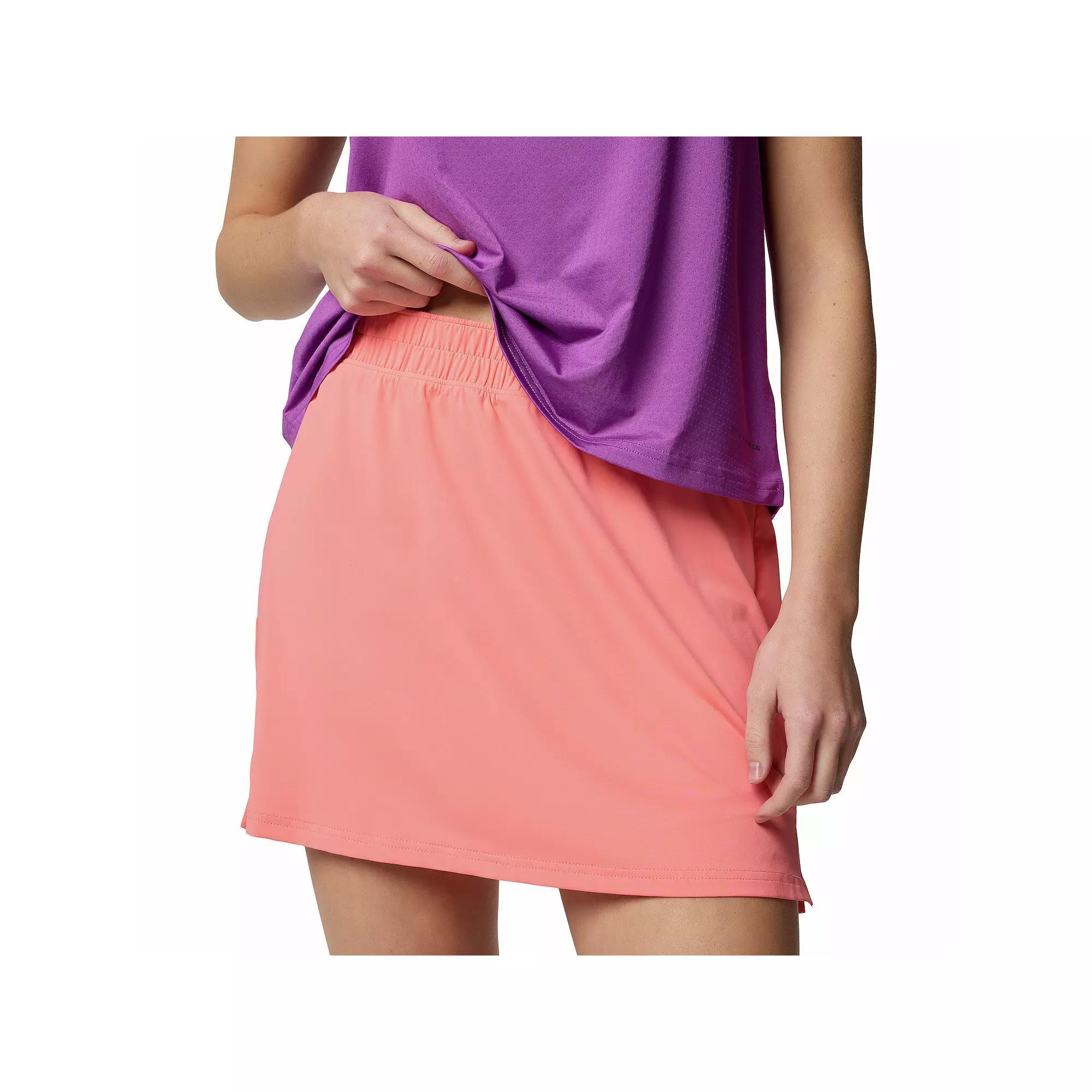 Women's Columbia Omni-WICK™ Midrise Chill River Skort, Size: Large, Safari Product Image