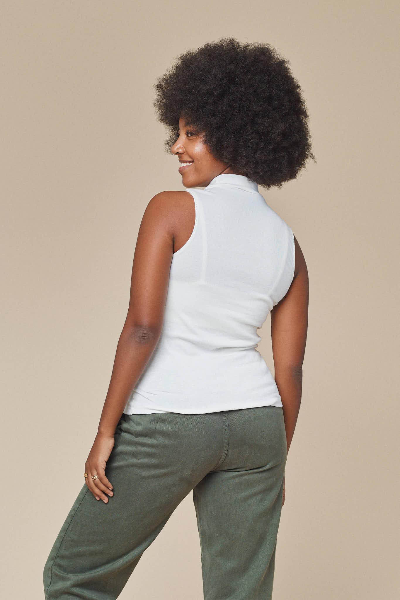 Mariposa Mock Neck Tank Female Product Image