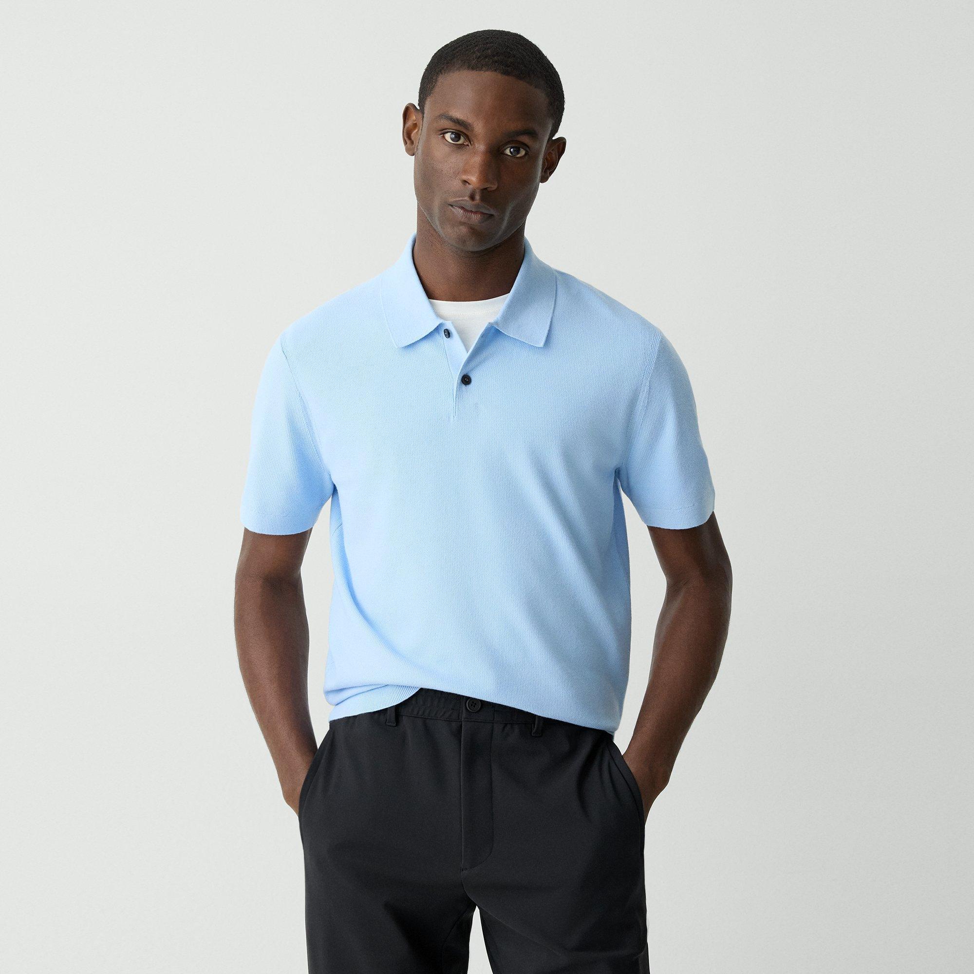 Light Bilen Goris Polo Shirt | Theory Product Image