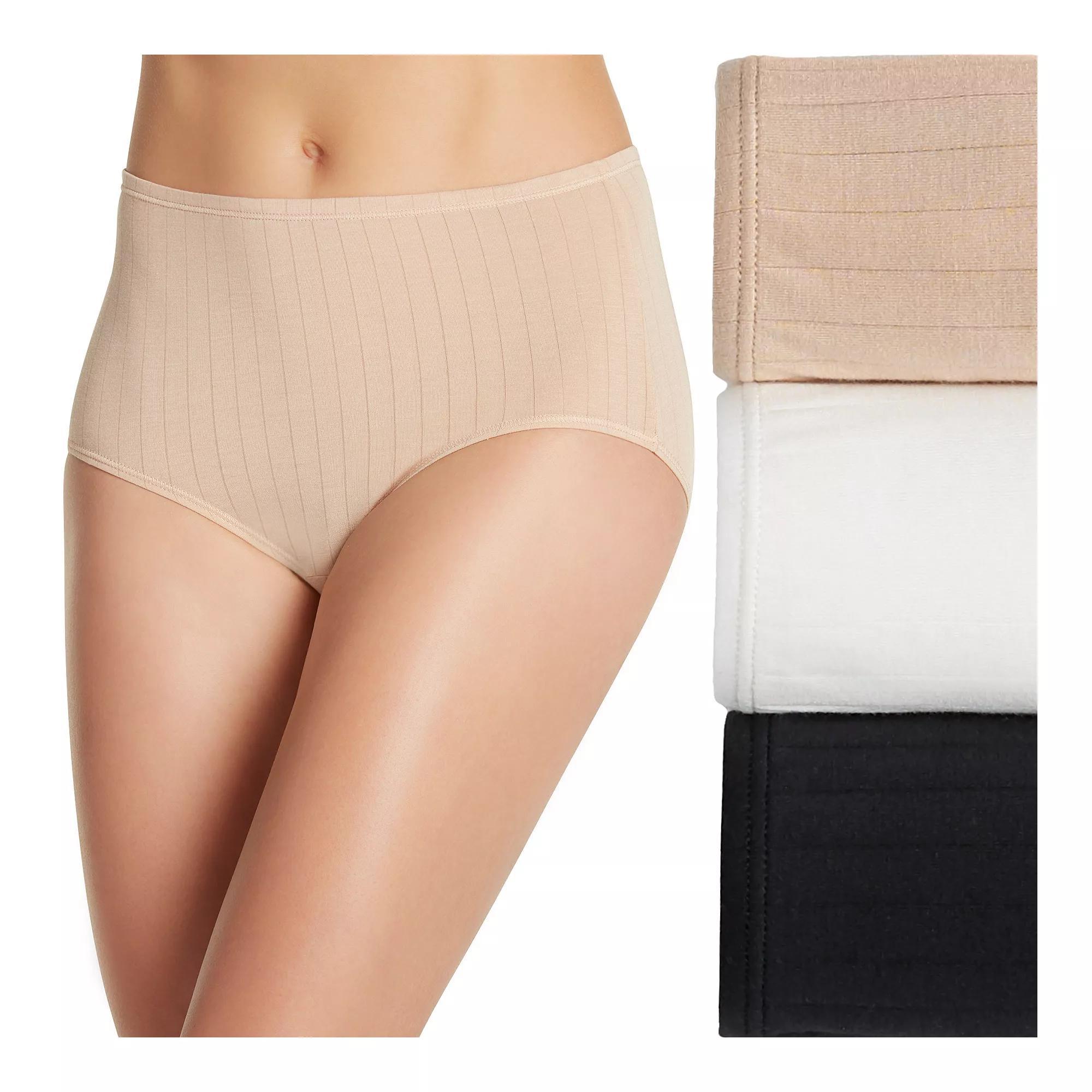 Womens Jockey 3-pk. Supersoft Breathe Brief Panties Set 2373 Product Image