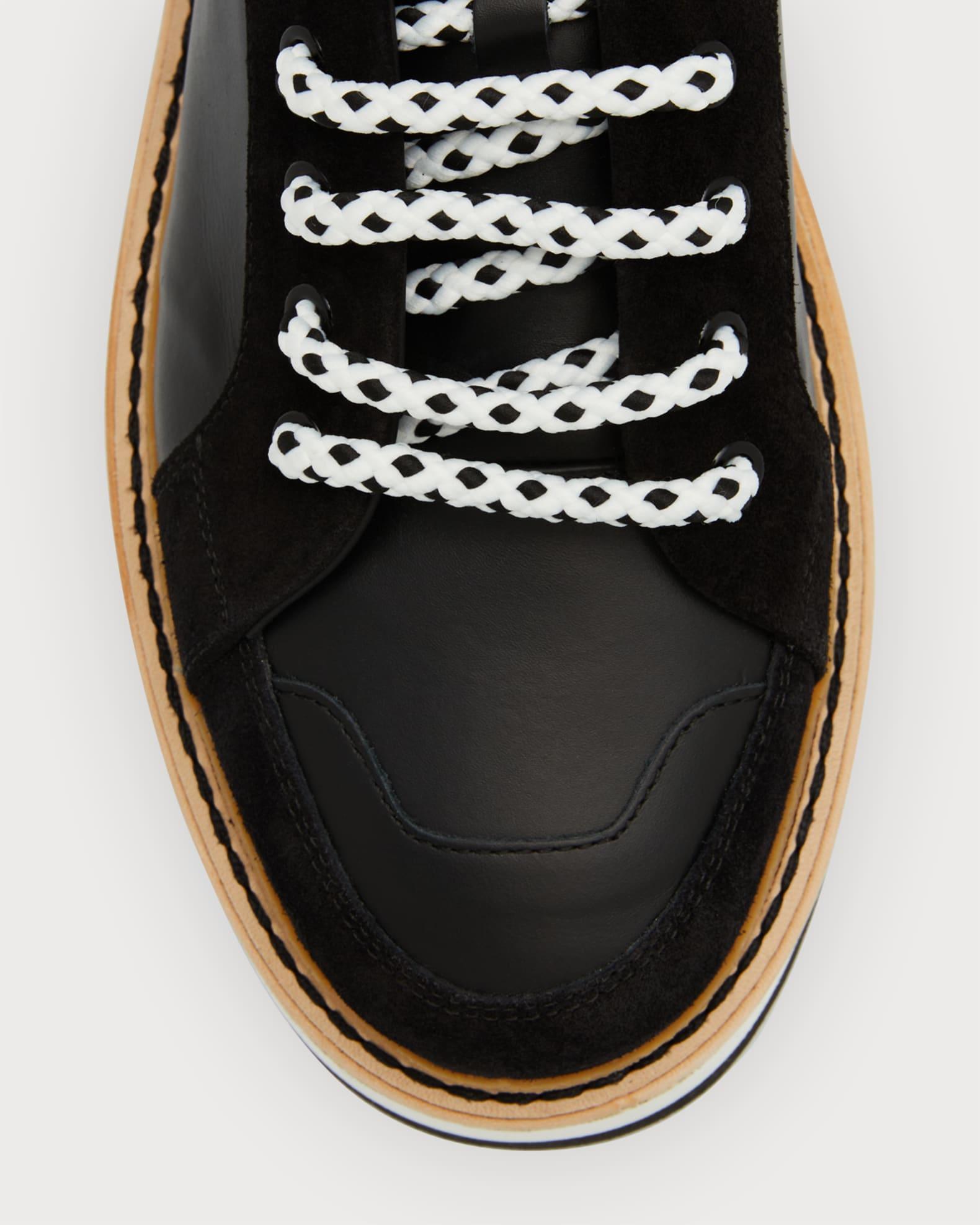 Men's City Trainer Leather Low-Top Sneakers Product Image
