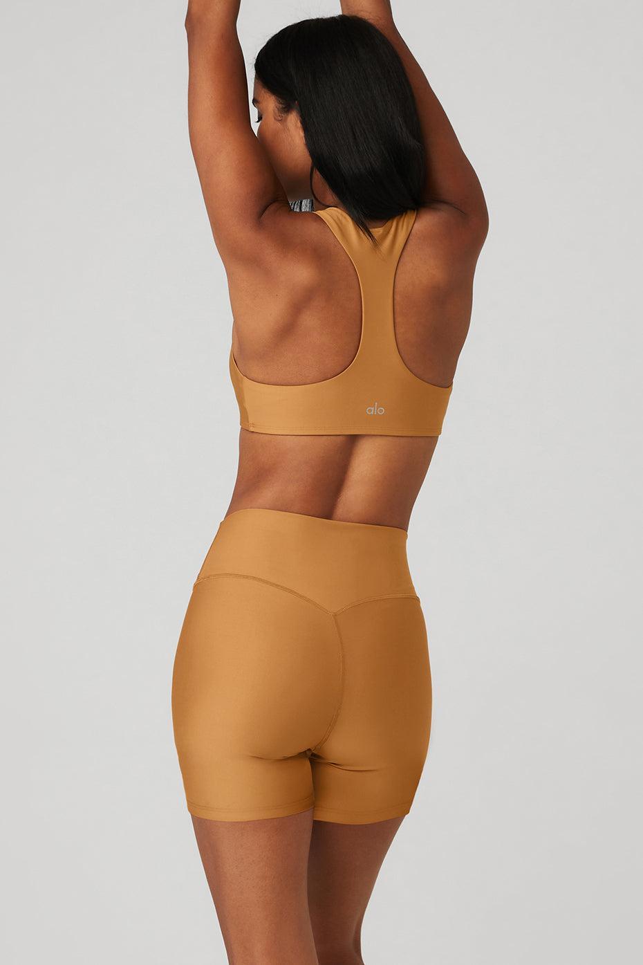 Alo Yoga | Airlift Advantage Racerback Bra Brown Product Image