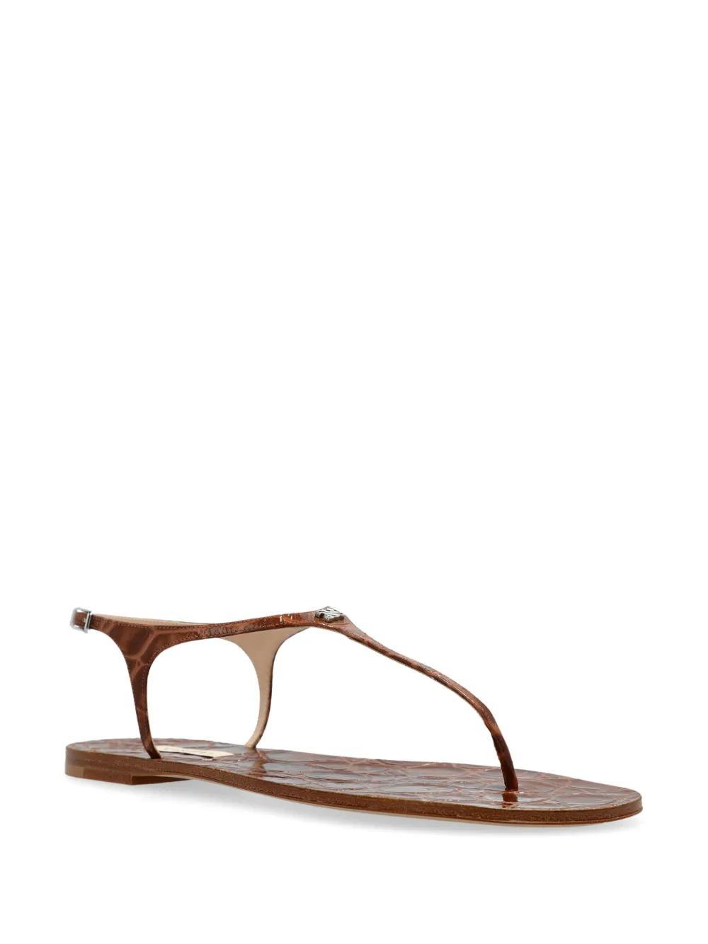 CASADEI Jurassik Sandals In Brown Product Image