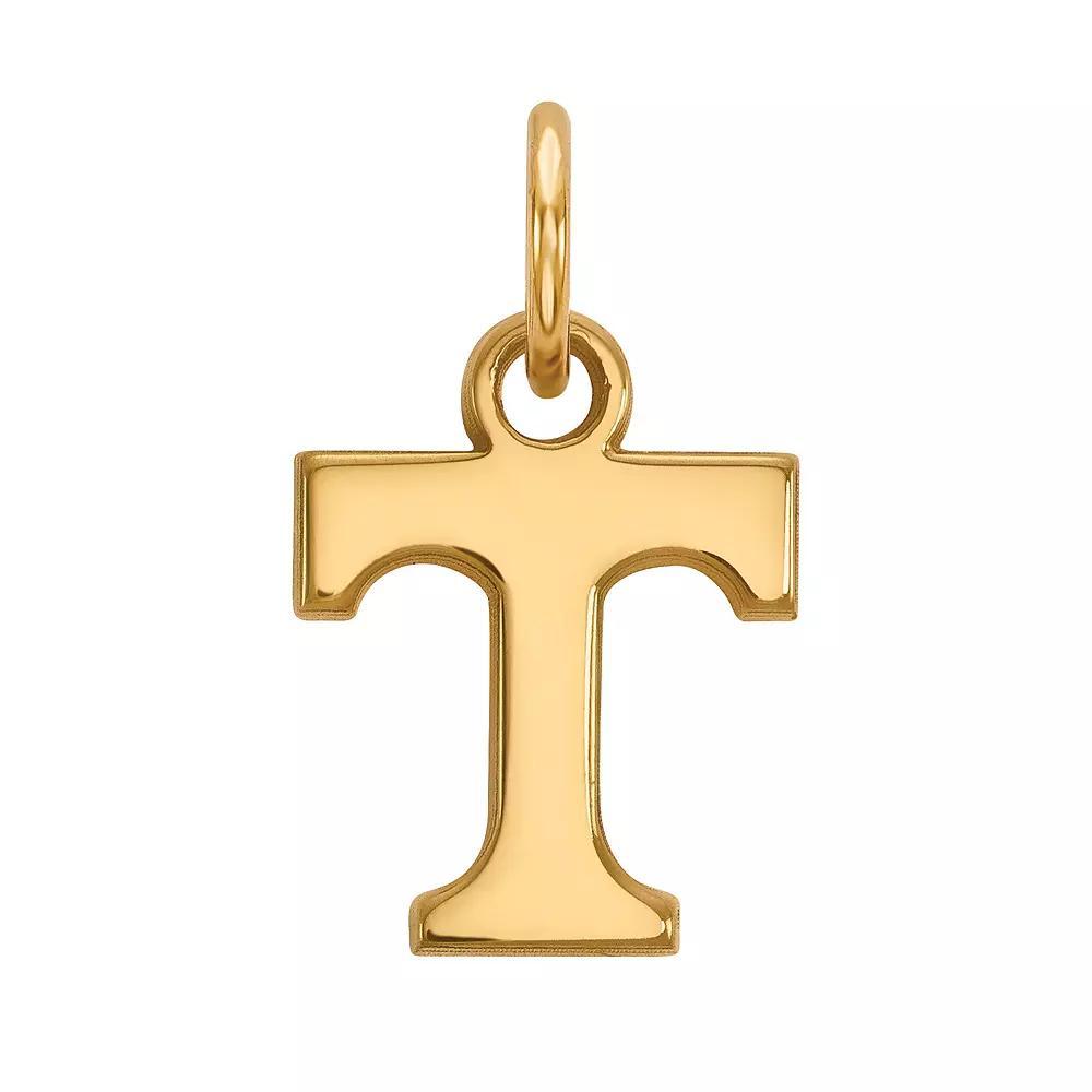 LogoArt Tennessee Volunteers Sterling Silver 14K Gold Plated XS Pendant, Womens Product Image