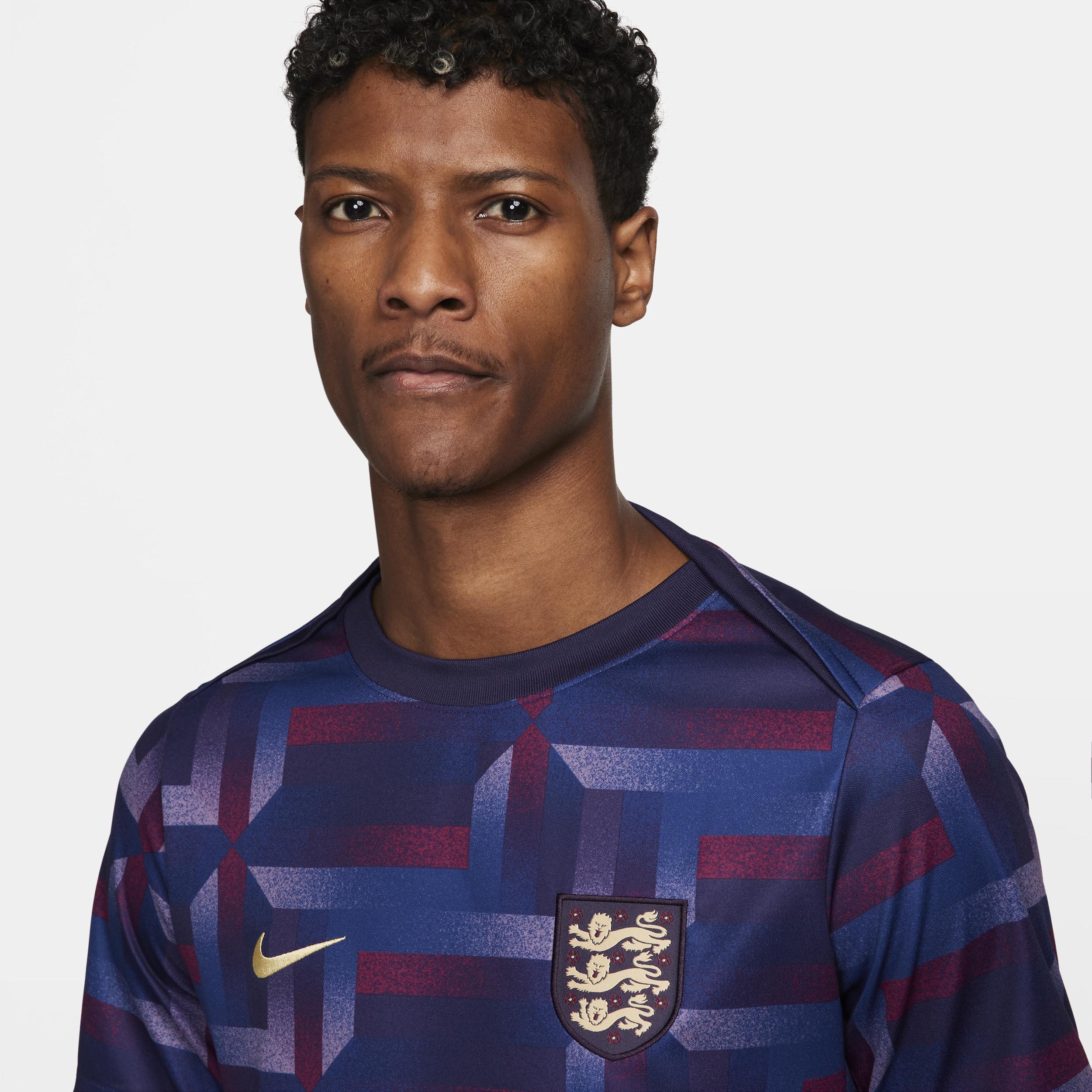 England Academy Pro Nike Mens Dri-FIT Soccer Pre-Match Short-Sleeve Top Product Image