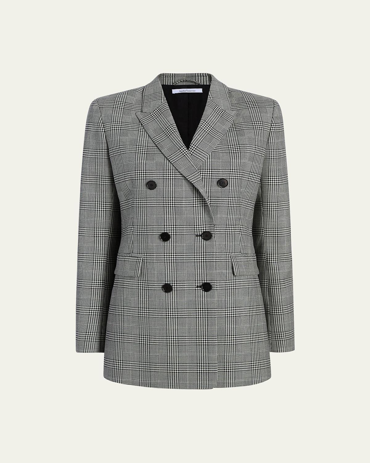 Merino Wool Blazer Jacket Product Image