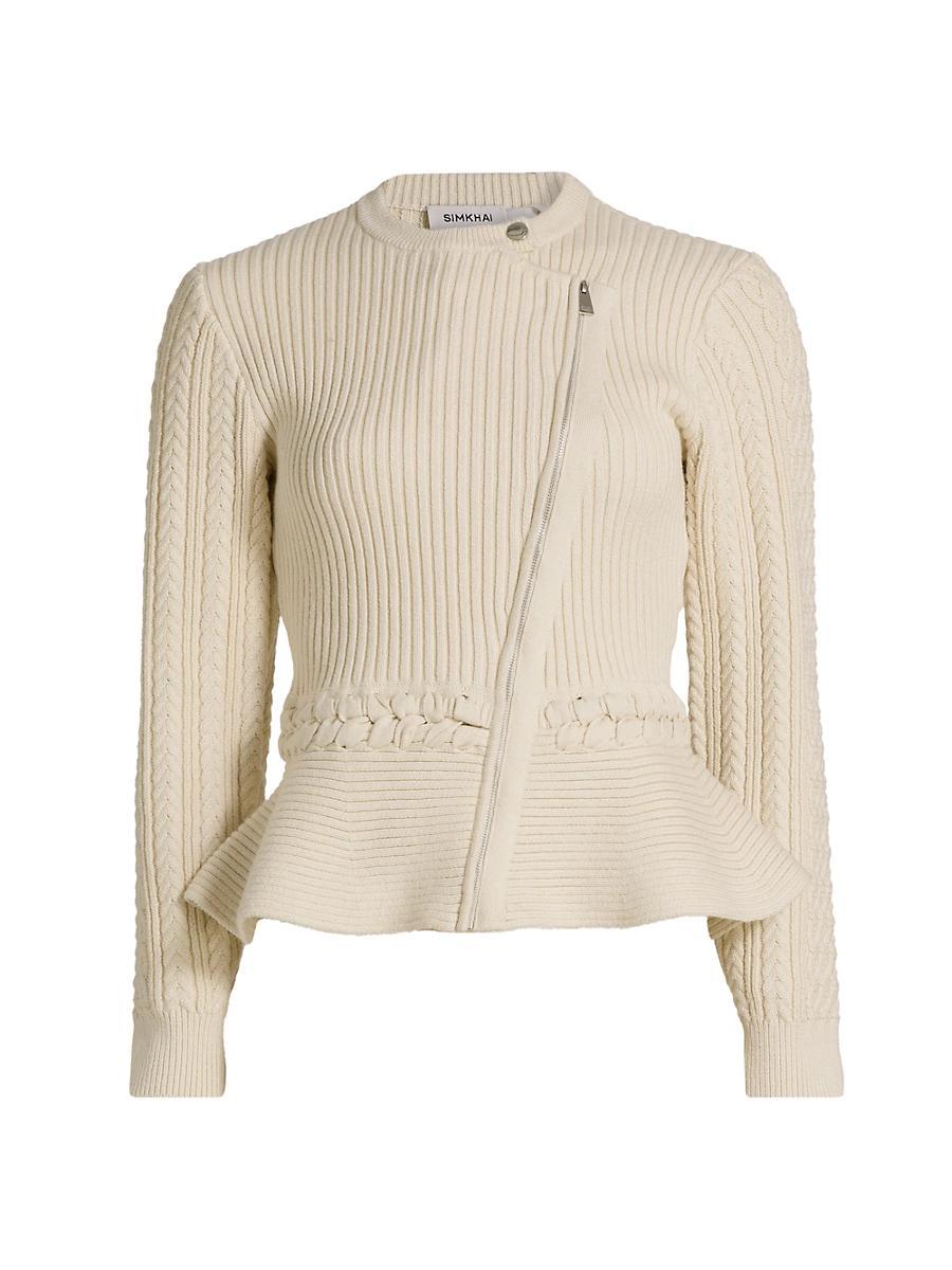 SIMKHAI Andi Cardigan Product Image