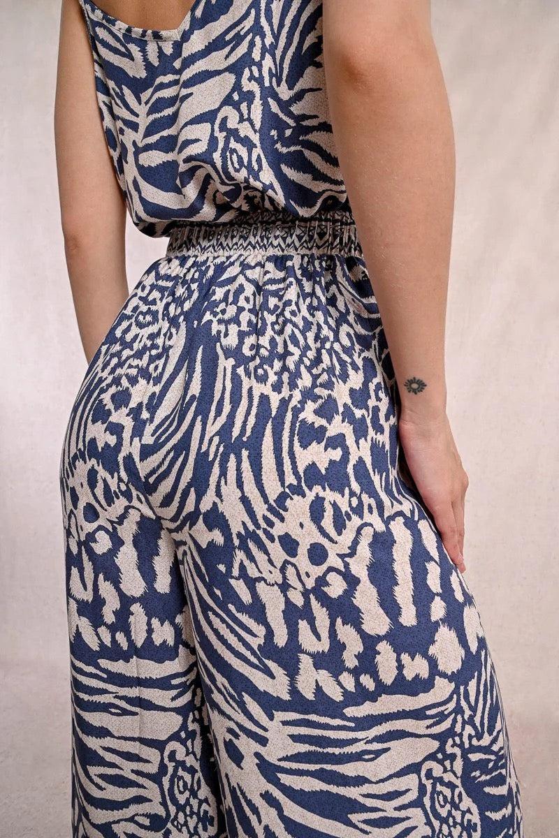 Zebra Wide Leg Pants Product Image