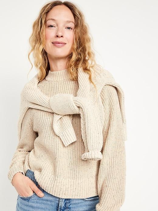 Shaker-Stitch Sweater Product Image
