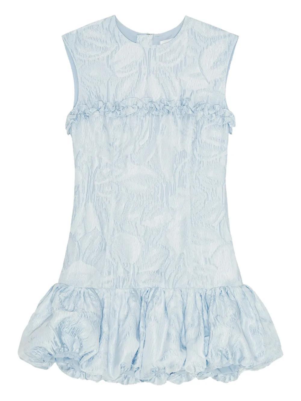 cloqué corset mini dress Product Image