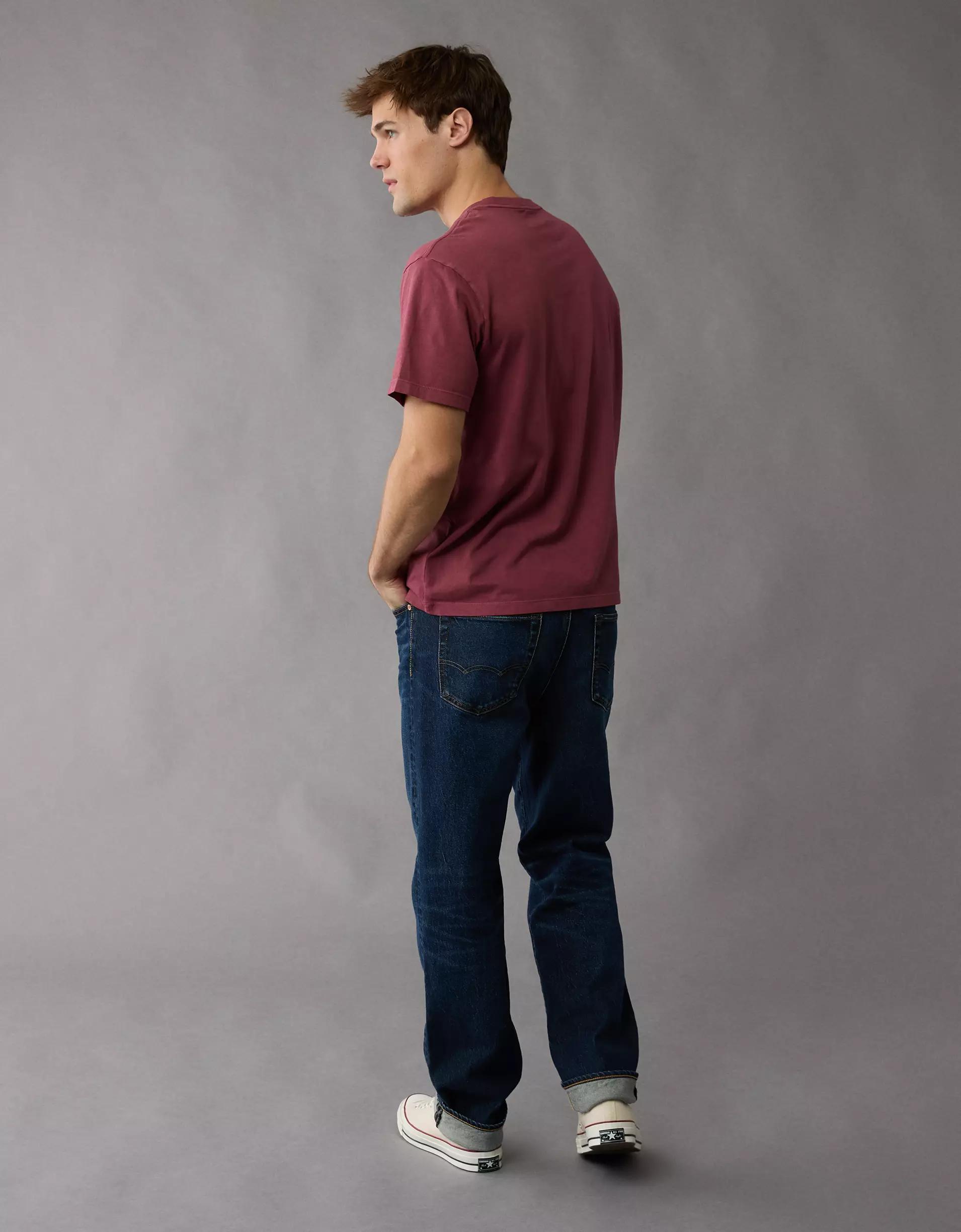 AE Logo Lived-In T-Shirt Product Image