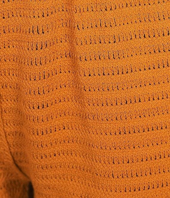 Current Air Coordinating Crochet High Rise Elastic Waist Shorts Product Image