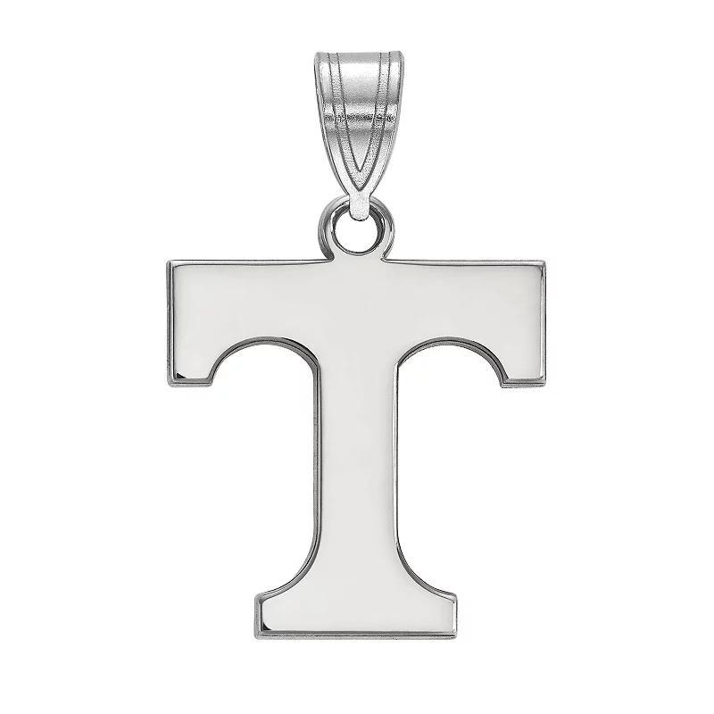 LogoArt Tennessee Volunteers Sterling Silver Rhodium Plated Medium Pendant, Women's, Size: 22 mm Product Image