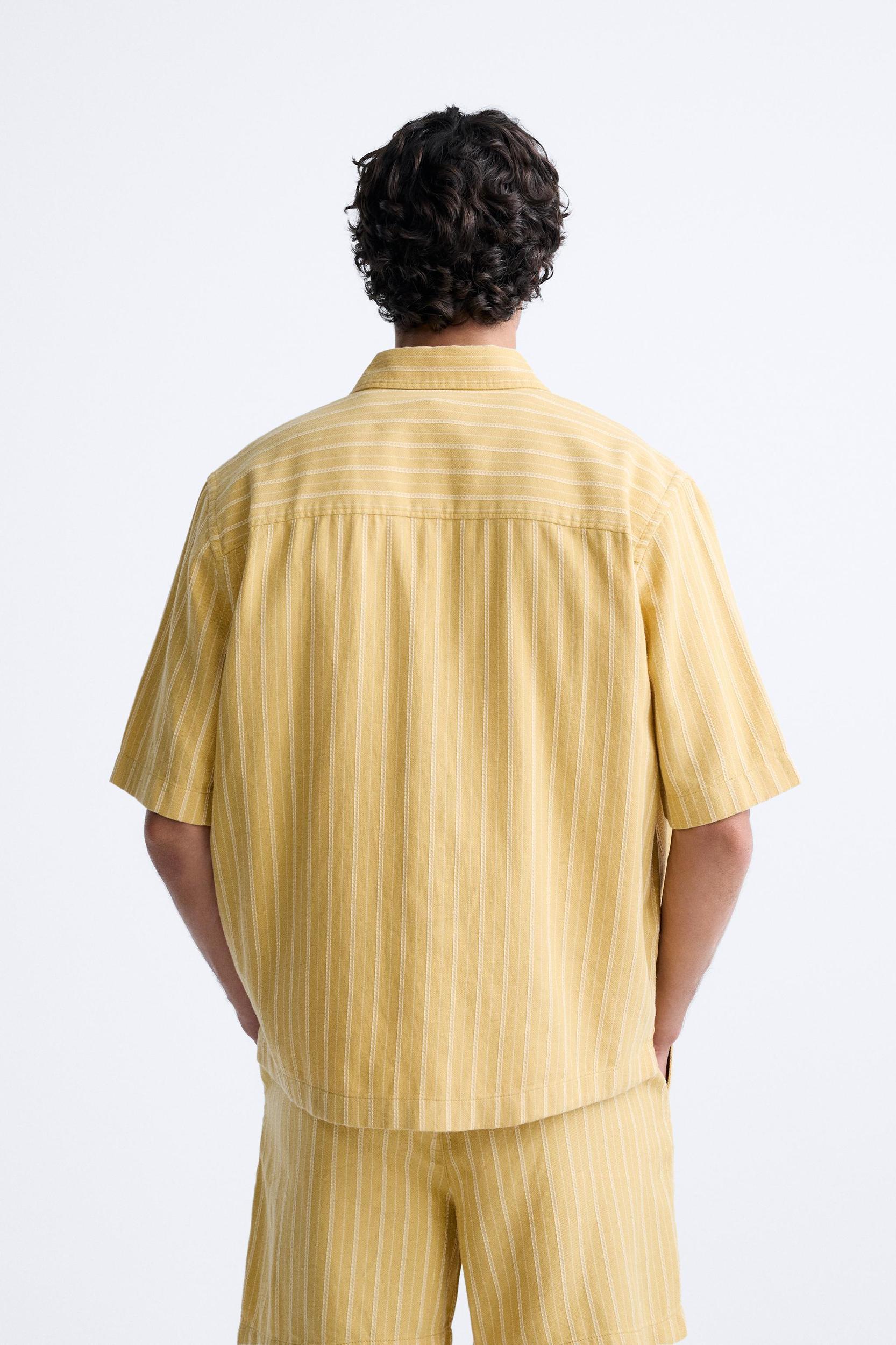STRIPED JACQUARD SHIRT Product Image