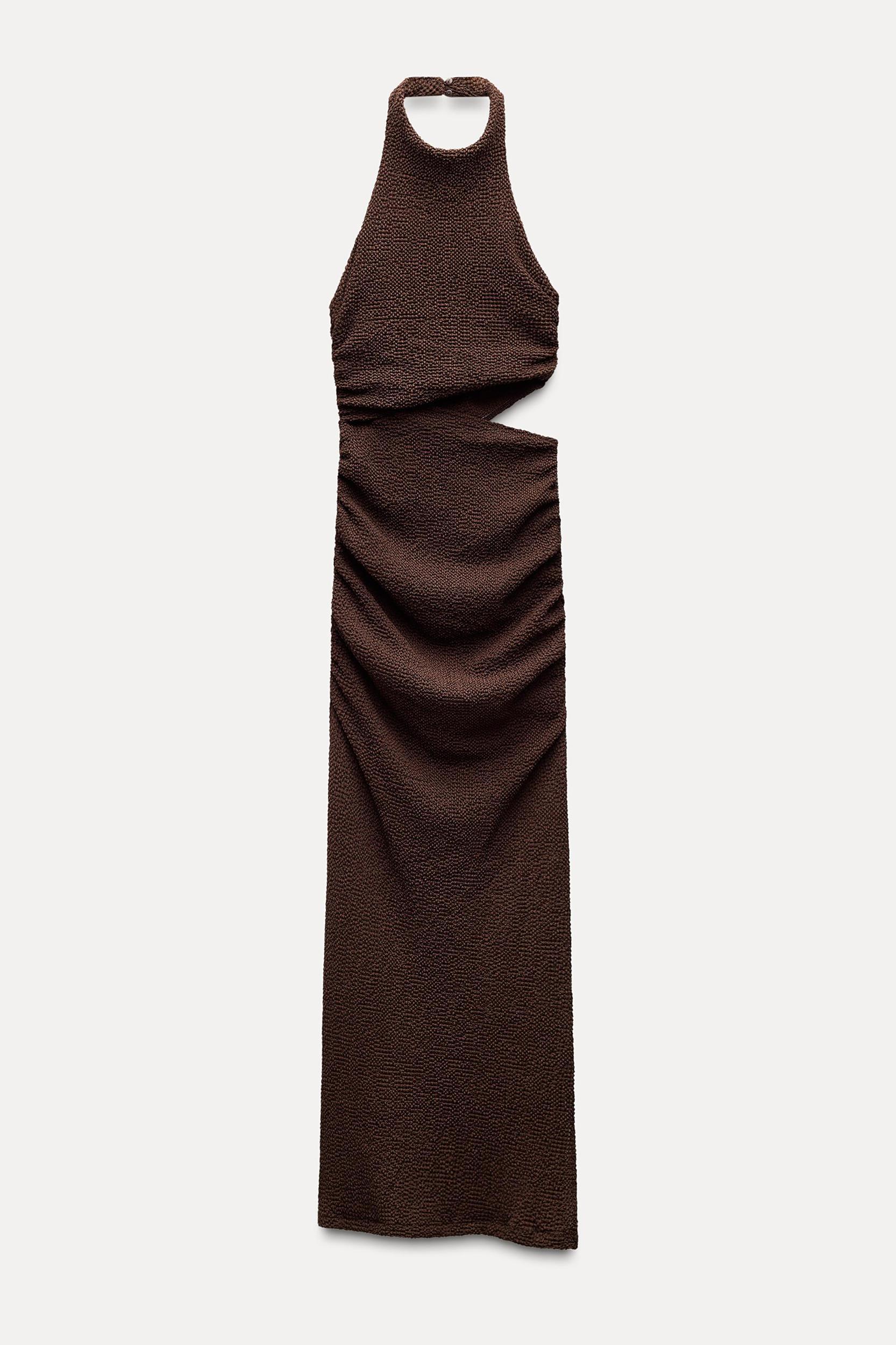 TEXTURED CUT OUT DRESS Product Image