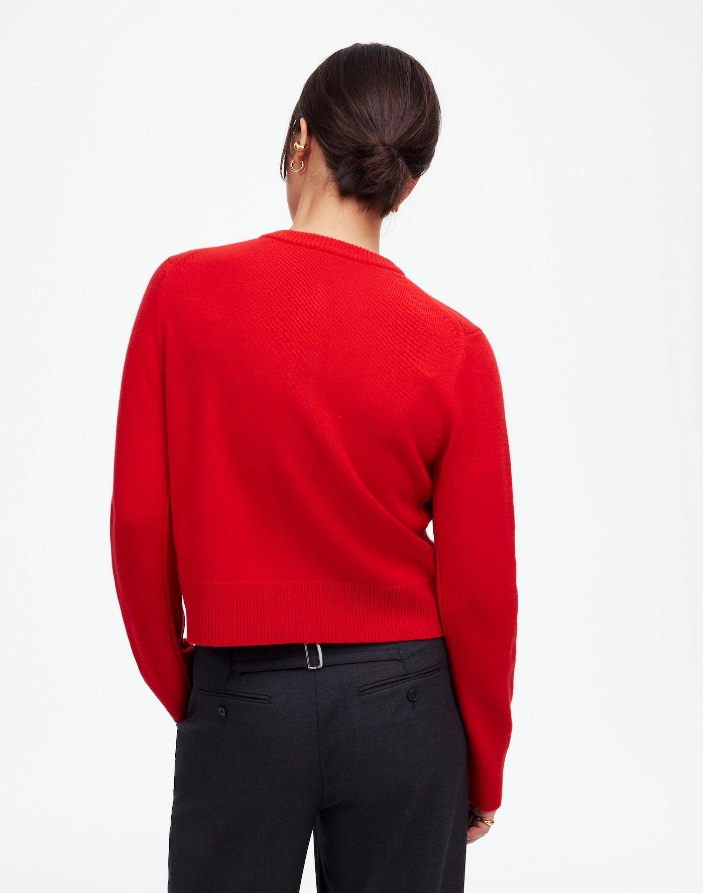 Cashmere Button-Front Cardigan Sweater Product Image
