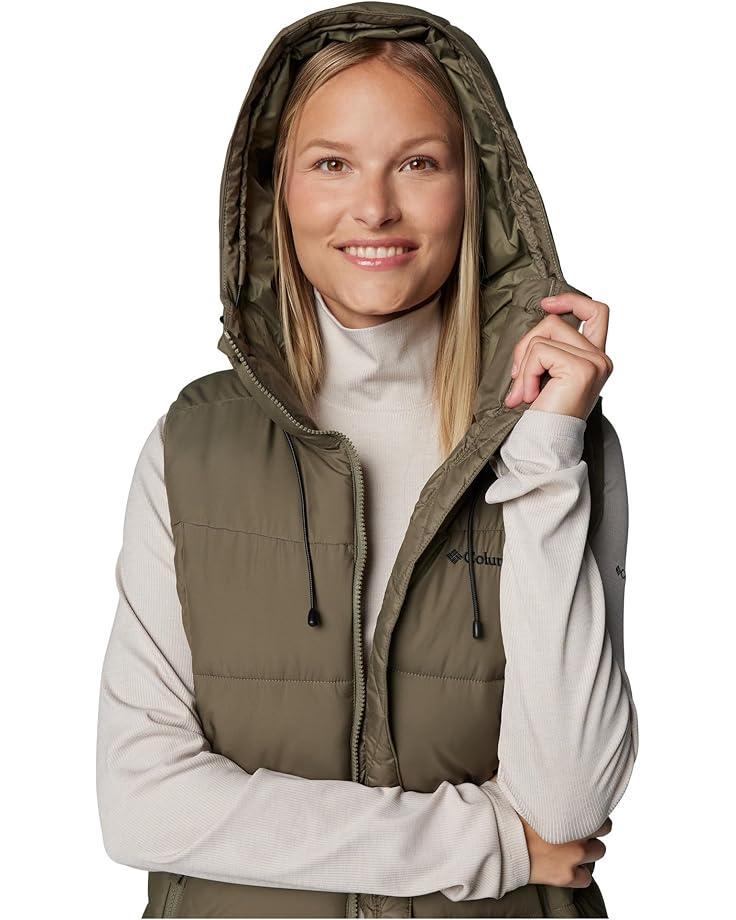 OV277 Sherpa Lined Mock Neck Vest Product Image