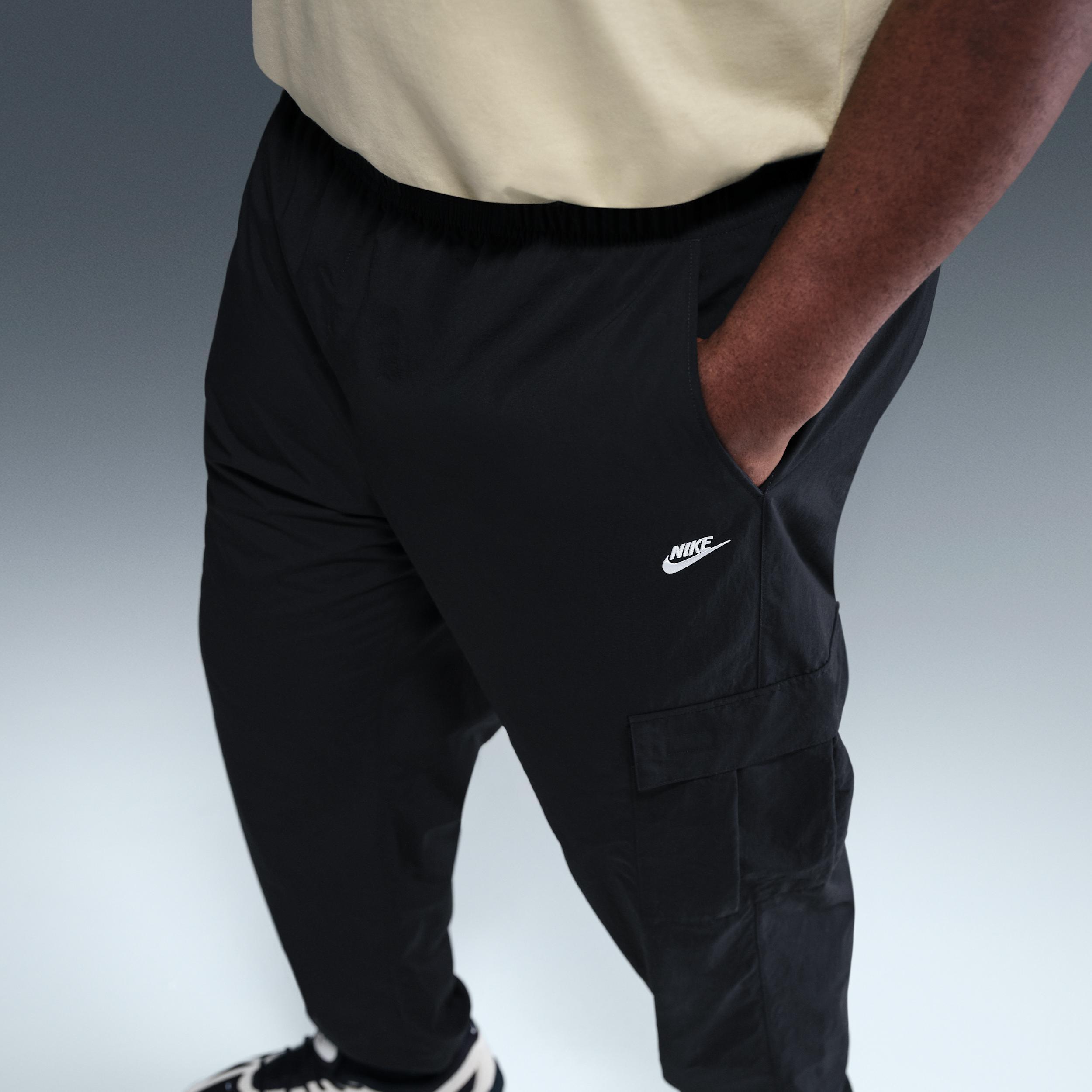 Men's Nike Club Woven Cargo Pants, Size: XL, Parachute Beige Product Image