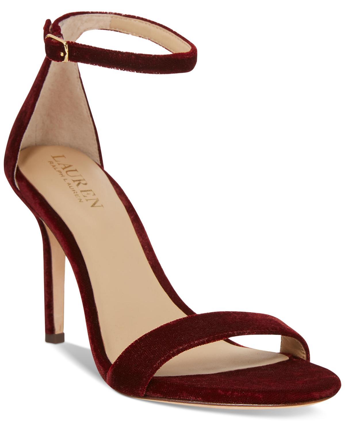 Lauren Ralph Lauren Womens Allie Ankle-Strap Dress Sandals Product Image