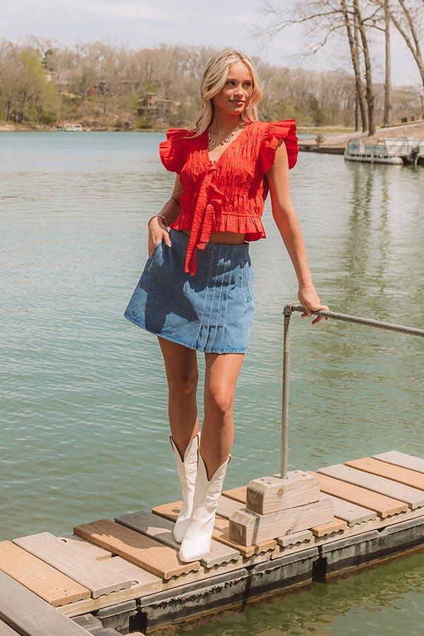 Liberty Lane Smocked Top Product Image