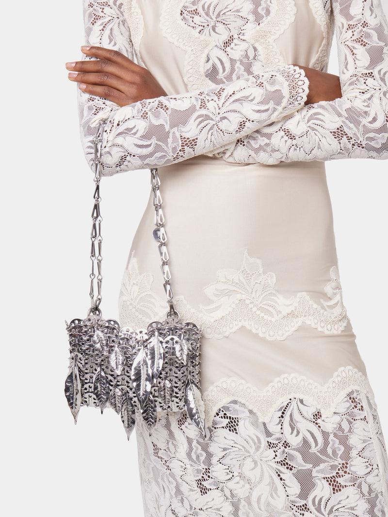 1969 SILVER NANO BAG METALLIC LEAVES Product Image