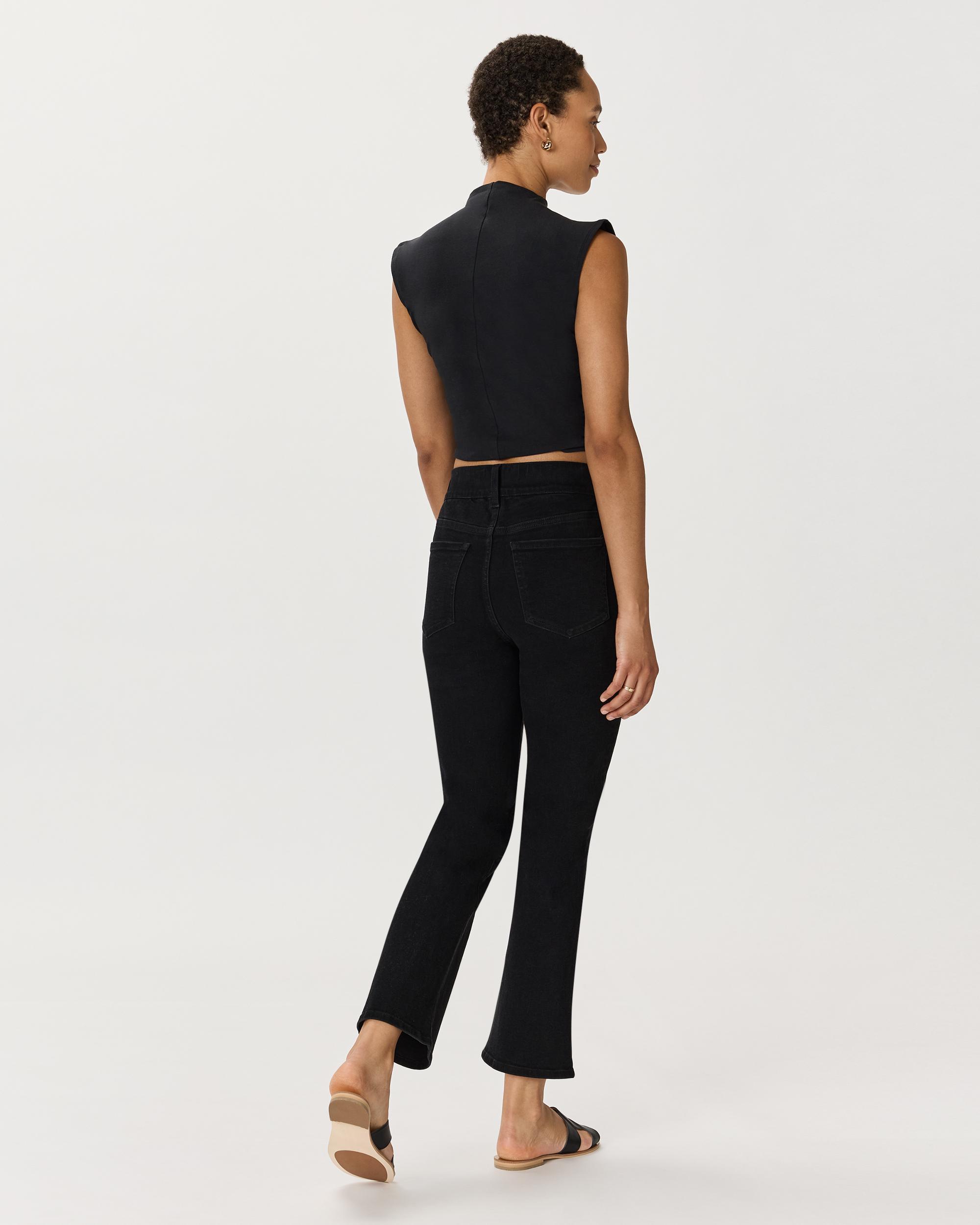 Quince | Women's Nina Stretch Pull-On Kick Flare Jeans Cotton Product Image