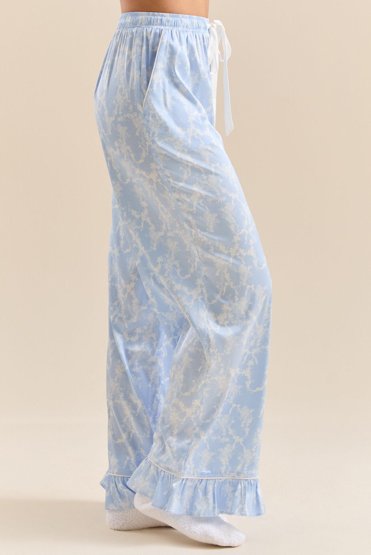 Lilly Satin Lounge Pant Product Image