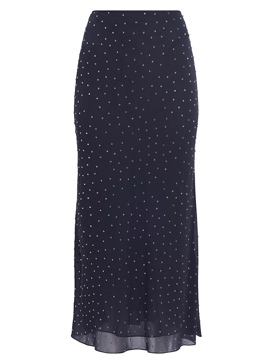 Womens Kinski Embellished Maxi Skirt Product Image