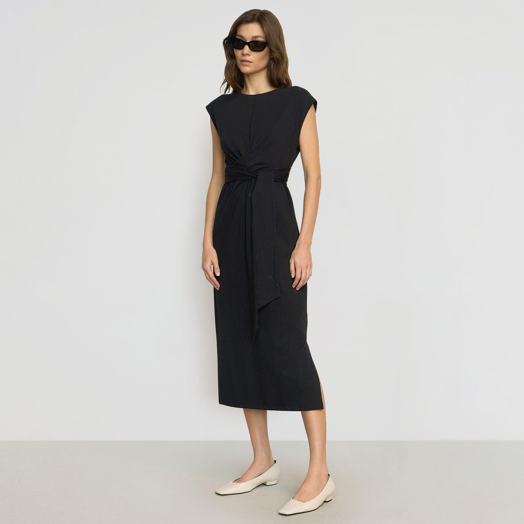 Fei Tie-Front Organic Cotton Dress Product Image