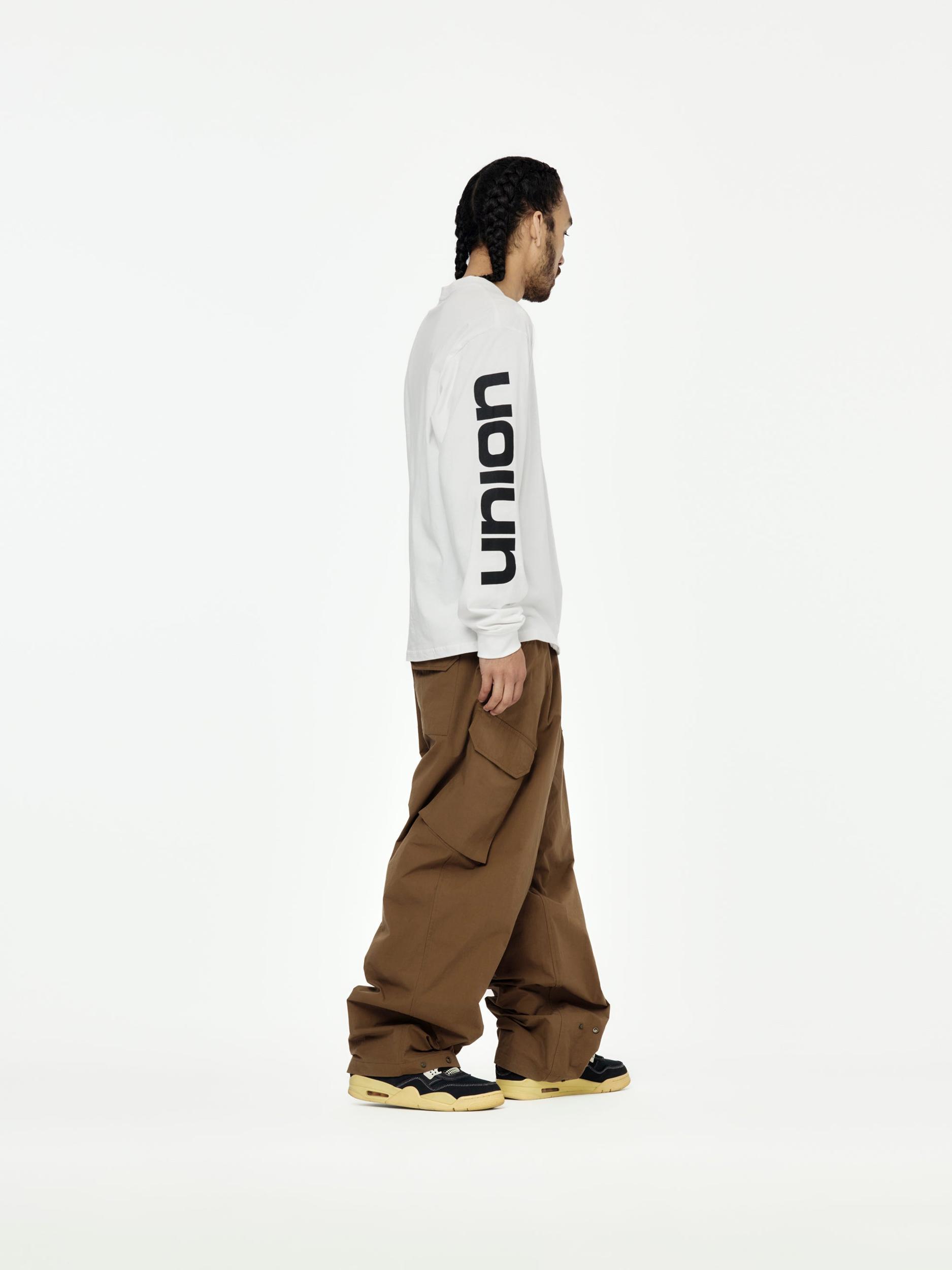 Blanked L/S Tee (White) Product Image