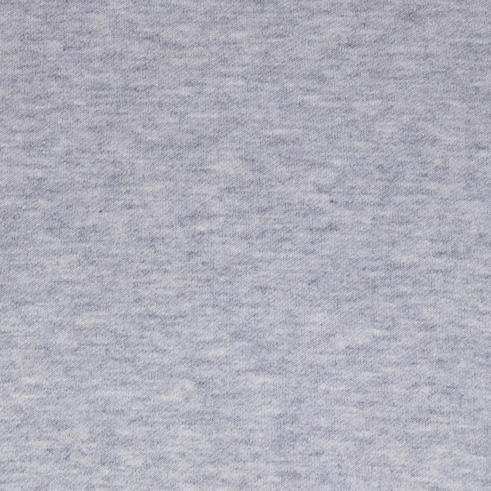 COTTON FLEECE CREWNECK | HEATHER GREY Product Image