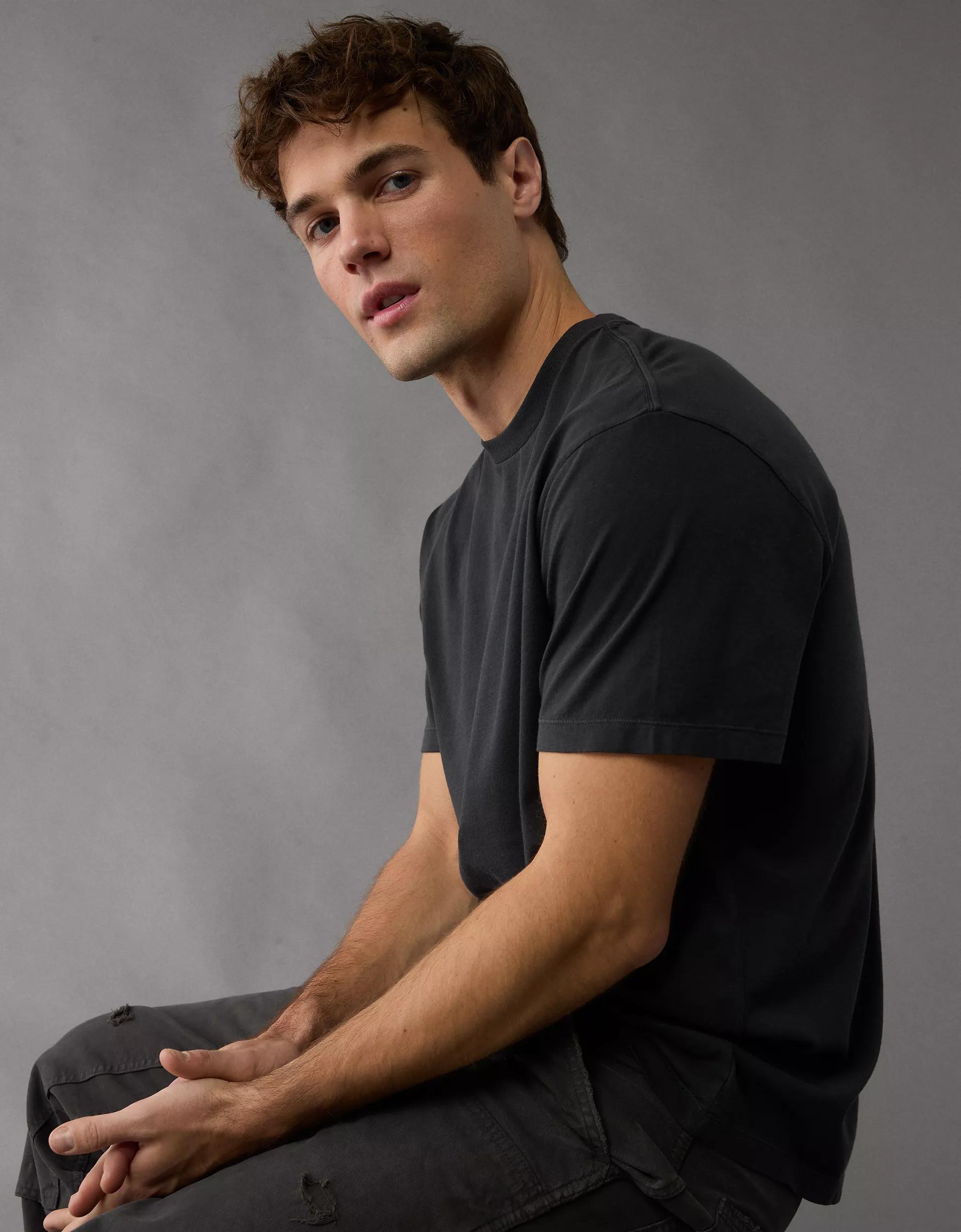 AE Logo Lived-In T-Shirt Product Image